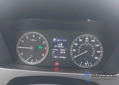 2016 Hyundai Sonata Se z USA, uszkodzony, nr VIN 5NPE24AF2GH343707